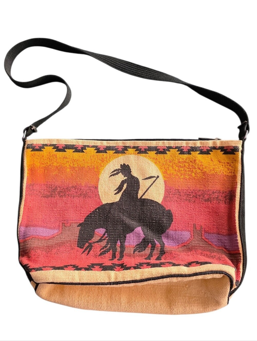 El Paso Saddle Blanket Co. Southwestern Graphic Tote Bag - Picture 2 of 4